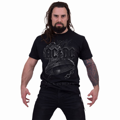AC/DC - BACK IN BLACK TORN - T-Shirt Black