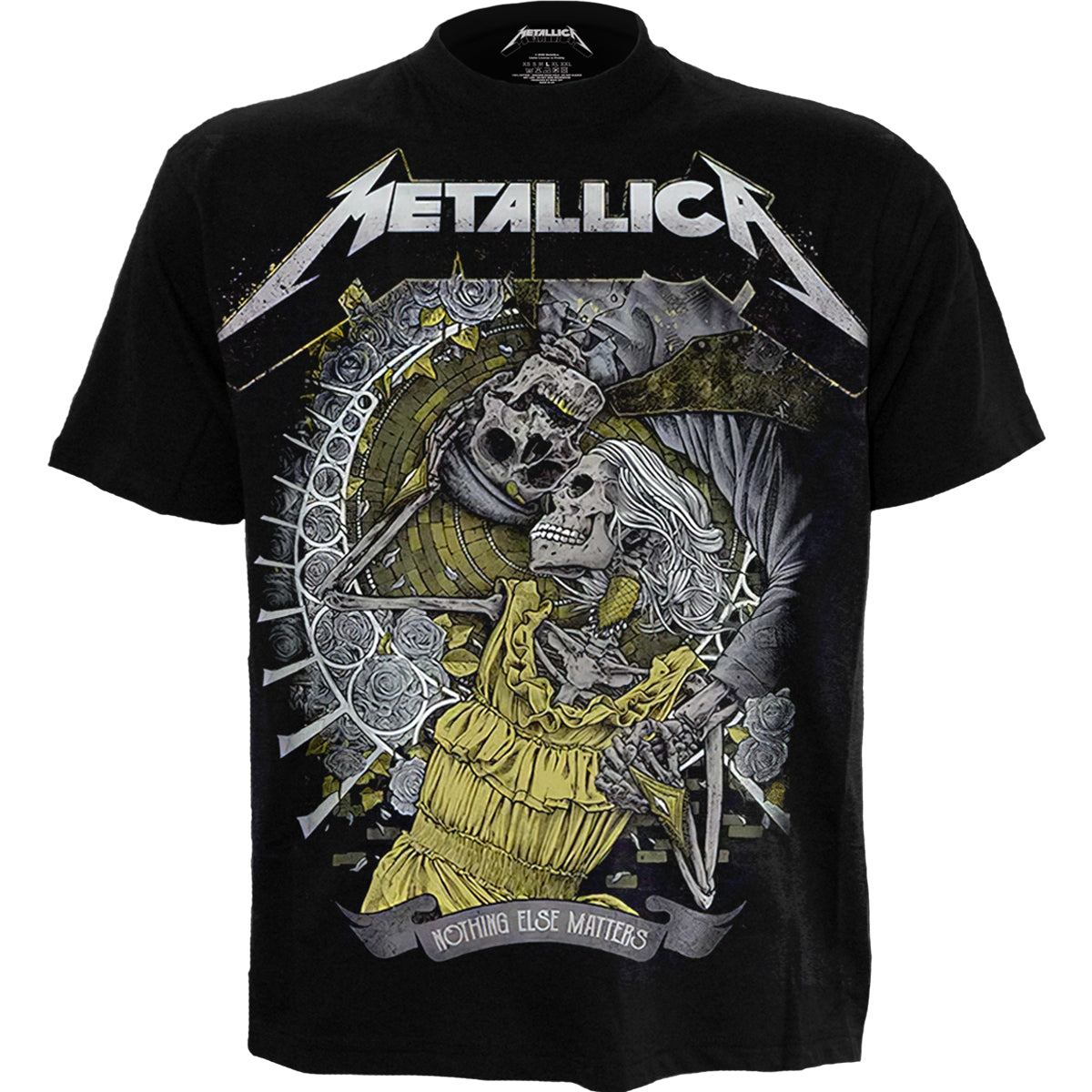 METALLICA - NOTHING ELSE MATTERS - Camiseta con estampado frontal Negro