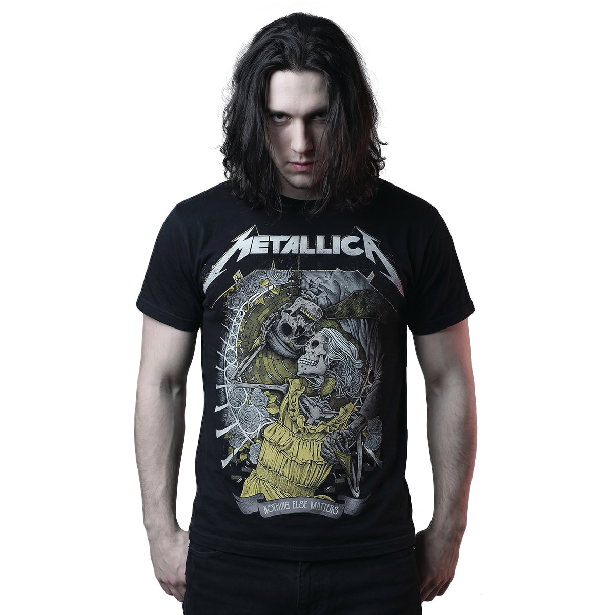 METALLICA - NOTHING ELSE MATTERS - Camiseta con estampado frontal Negro