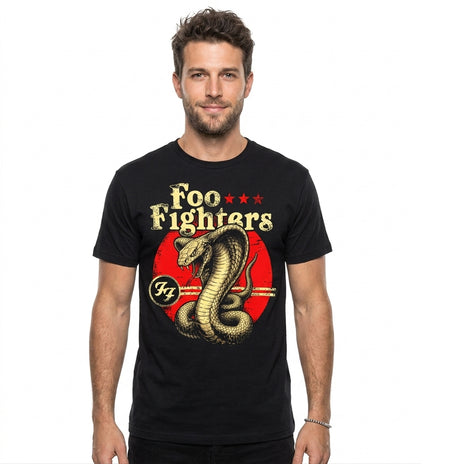 FOO FIGHTERS - COBRA - Camiseta con estampado frontal Negro