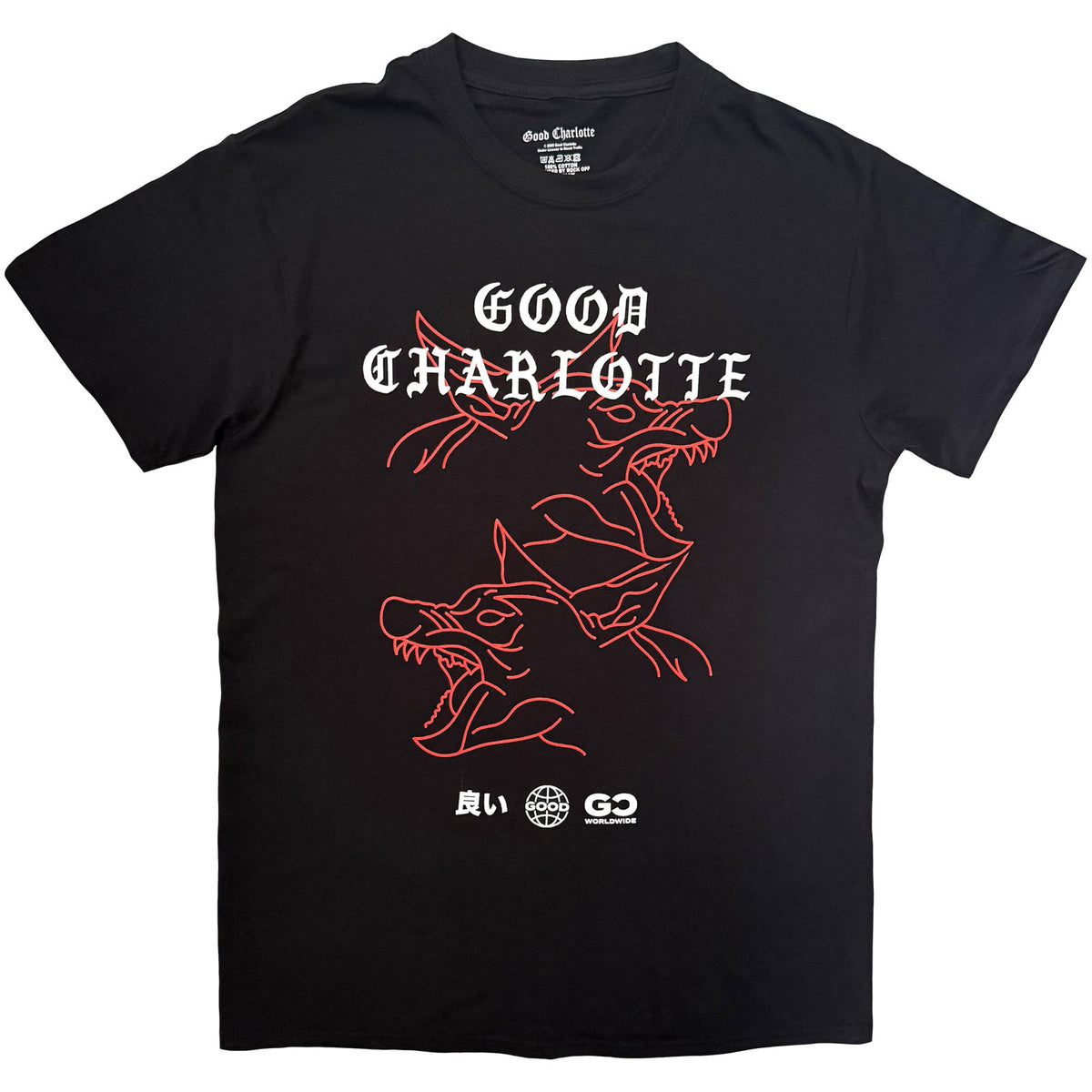 GOOD CHARLOTTE - STRAY DOGS - T-Shirt Black