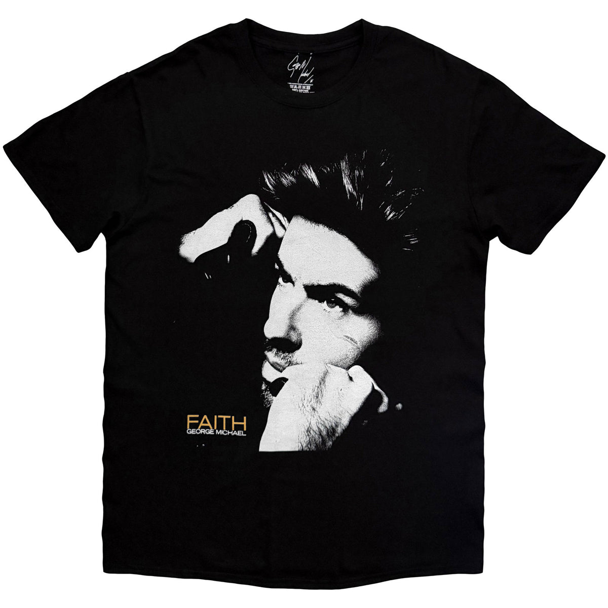 GEORGE MICHAEL - FAITH COVER - T-Shirt Black