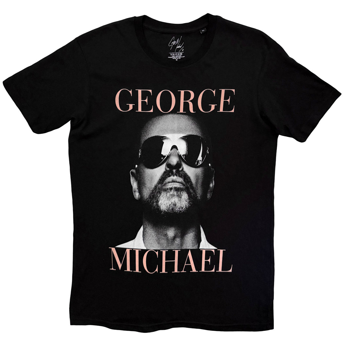 GEORGE MICHAEL - BLACK - T-Shirt