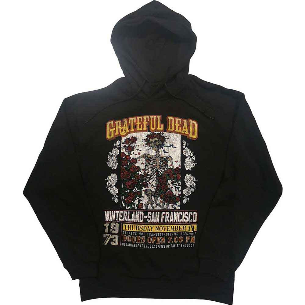GRATEFUL DEAD - SAN FRANCISCO - Pullover Hoodie Black