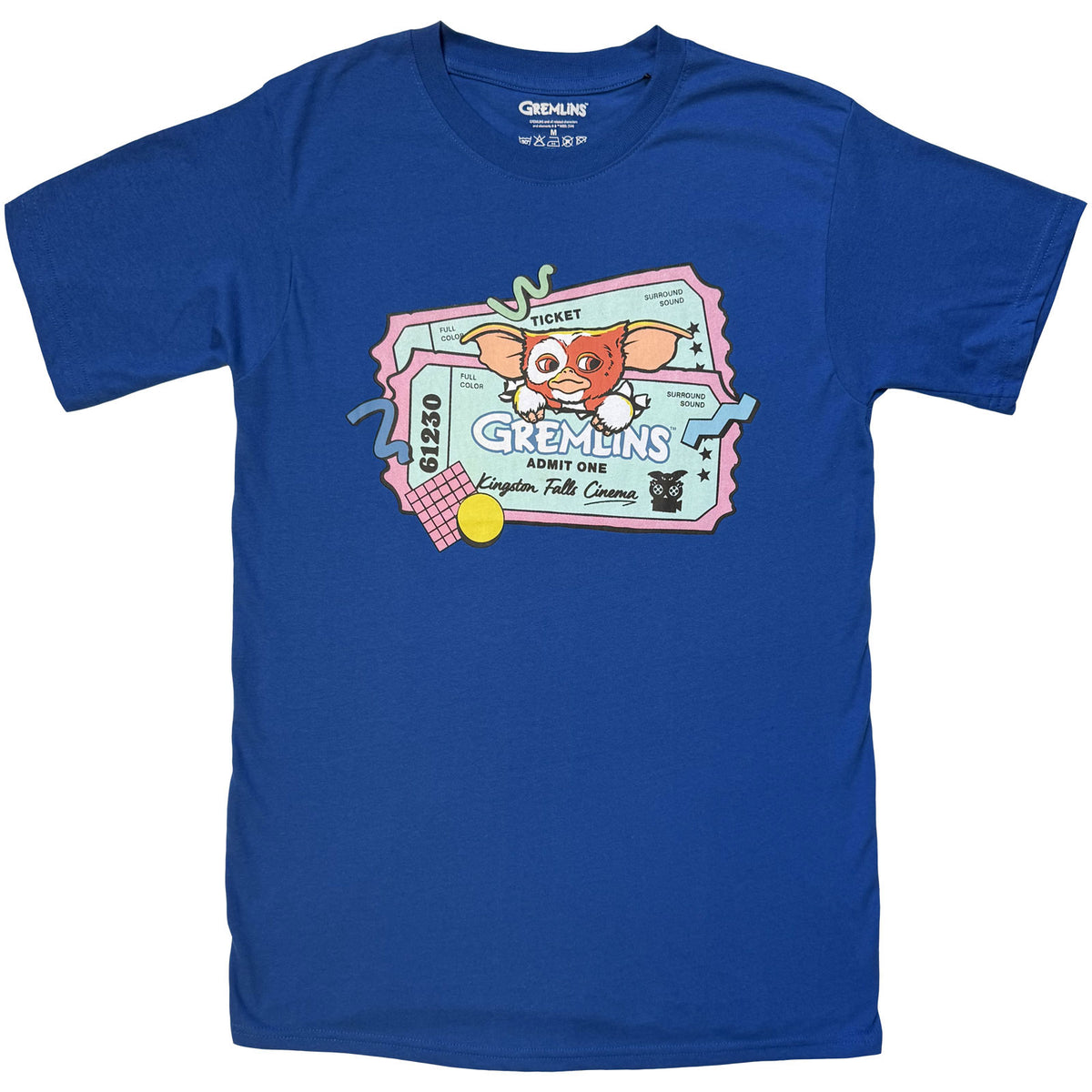 GREMLINS - MOVIE TICKET - T-Shirt Blue