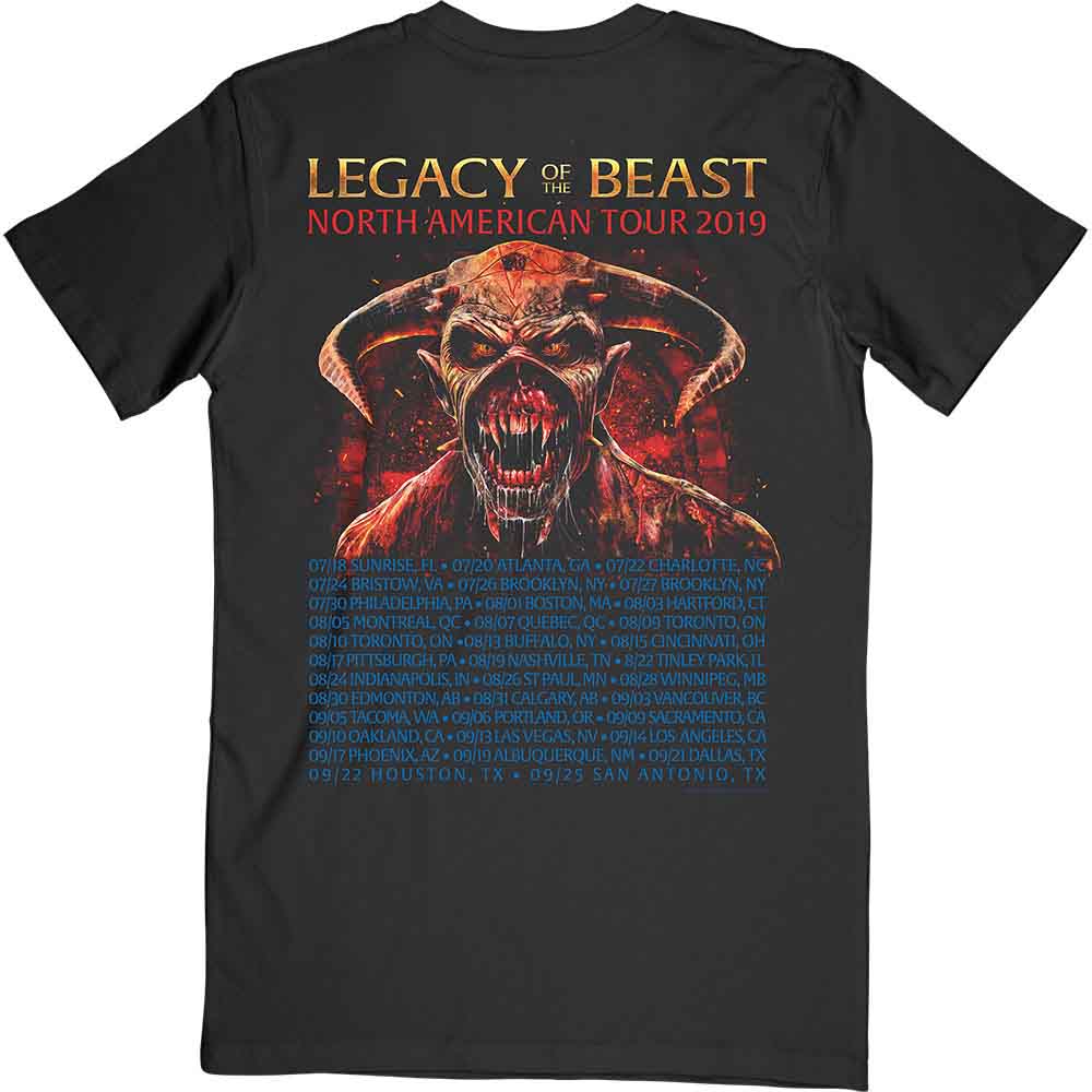 IRON MAIDEN - TWO MINUTES TO MIDNIGHT - T-Shirt Black