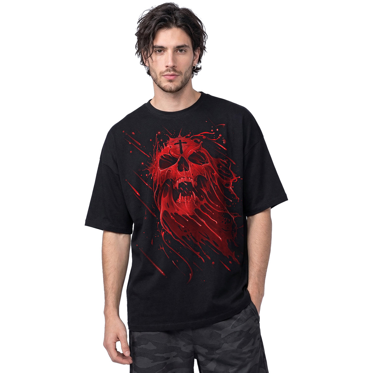 PURE BLOOD - Camiseta Box Negra