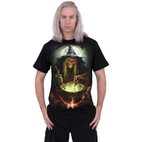 WITCH'S BREW - Camiseta Negra