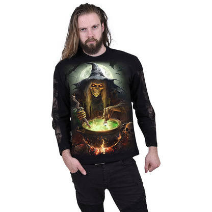 WITCH'S BREW - Camiseta de manga larga Negra