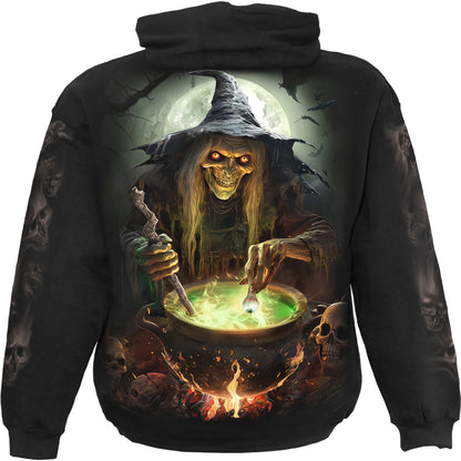 WITCH'S BREW - Sudadera con capucha Negra