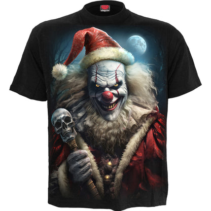 SANTA CLOWN - T-Shirt Black