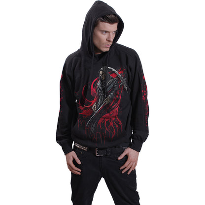 SCREAMING DEATH - Sudadera con capucha Negra