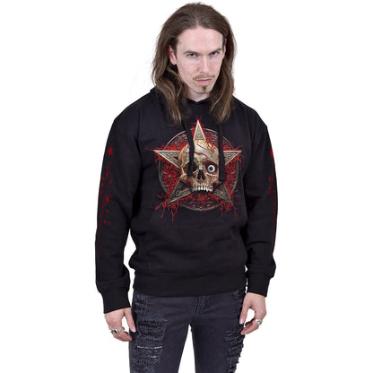 CREEPING CURSE - Sudadera con capucha Negra