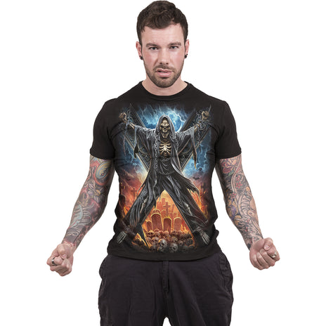 CROSSED OVER - Camiseta Negro