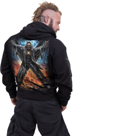 CROSSED OVER - Sudadera con capucha Negra
