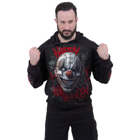 HAPPY HORROWEEN - Sudadera con capucha Negra