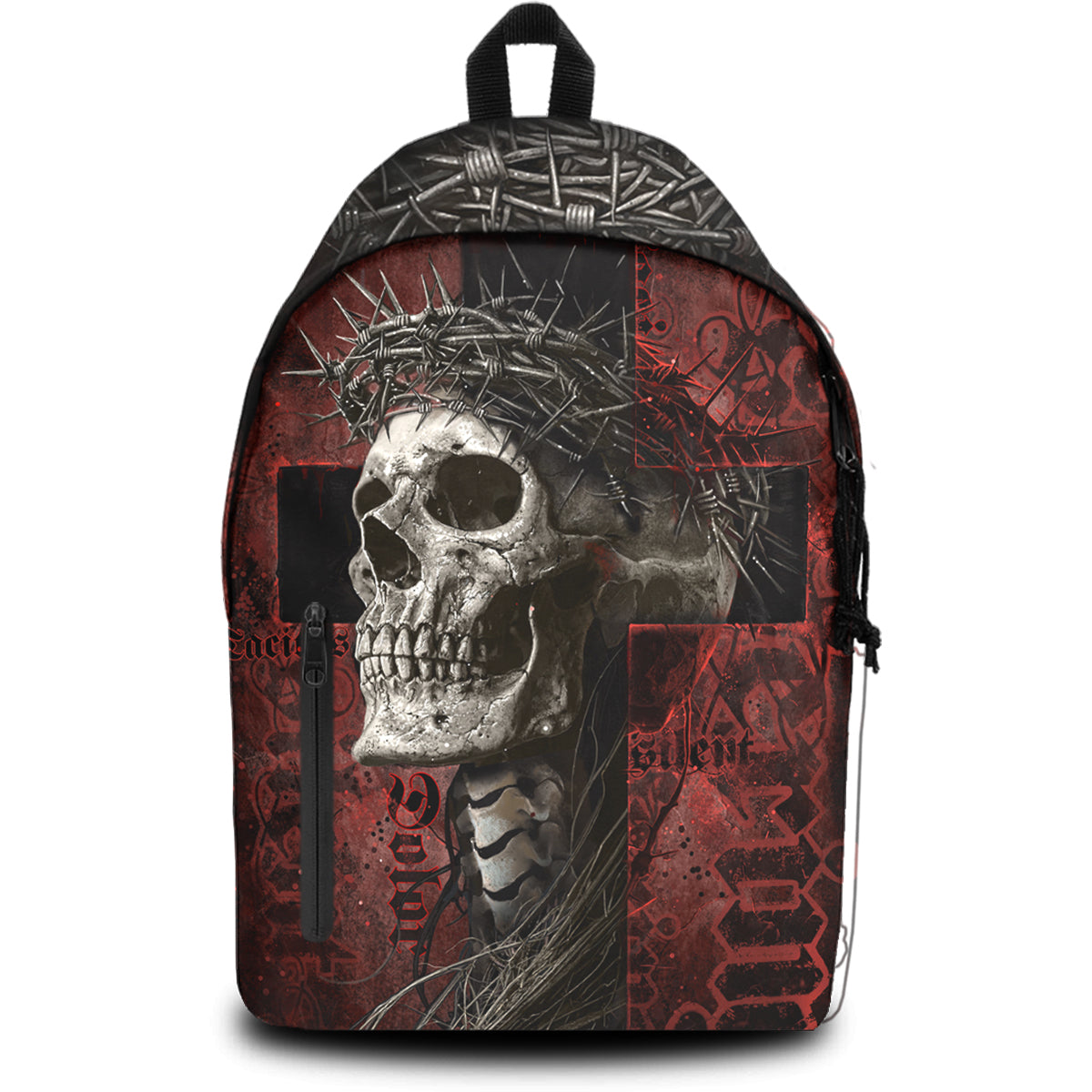 SILENT SUFFERING - Graphic Daypack - with Padded Laptop Pocket