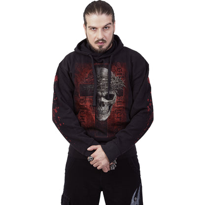 SUFRIMIENTO SILENCIOSO - Sudadera con capucha Negra