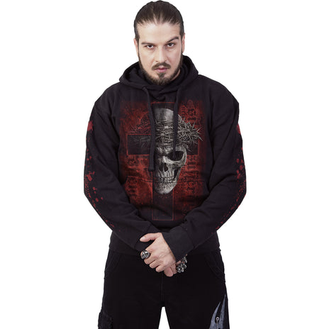 SUFRIMIENTO SILENCIOSO - Sudadera con capucha Negra