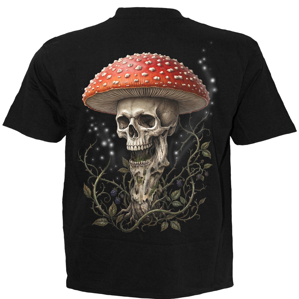 SHROOMS - Camiseta negra