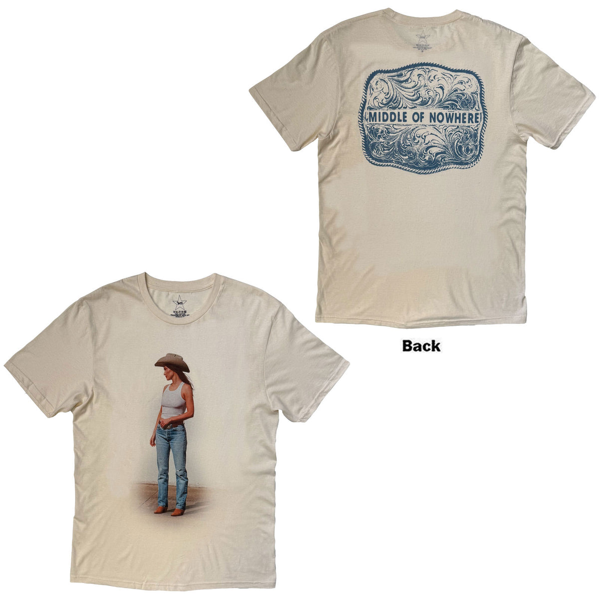 KACEY MUSGRAVES - MIDDLE OF NOWHERE - T-Shirt Natural