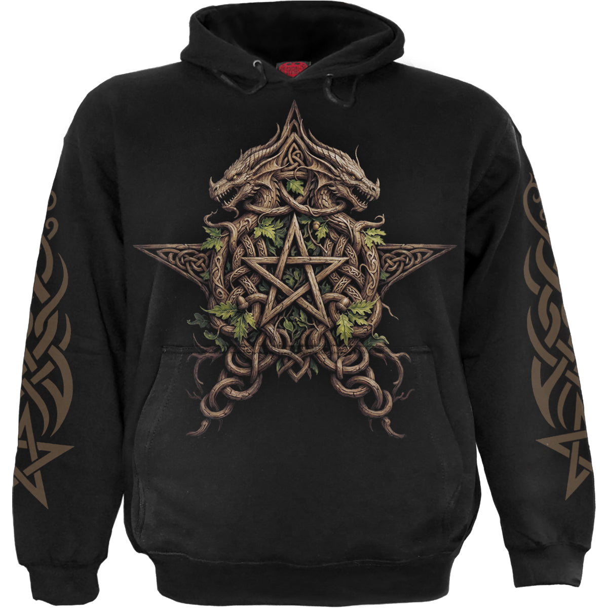 WOODLAND KING - Sudadera con capucha negra