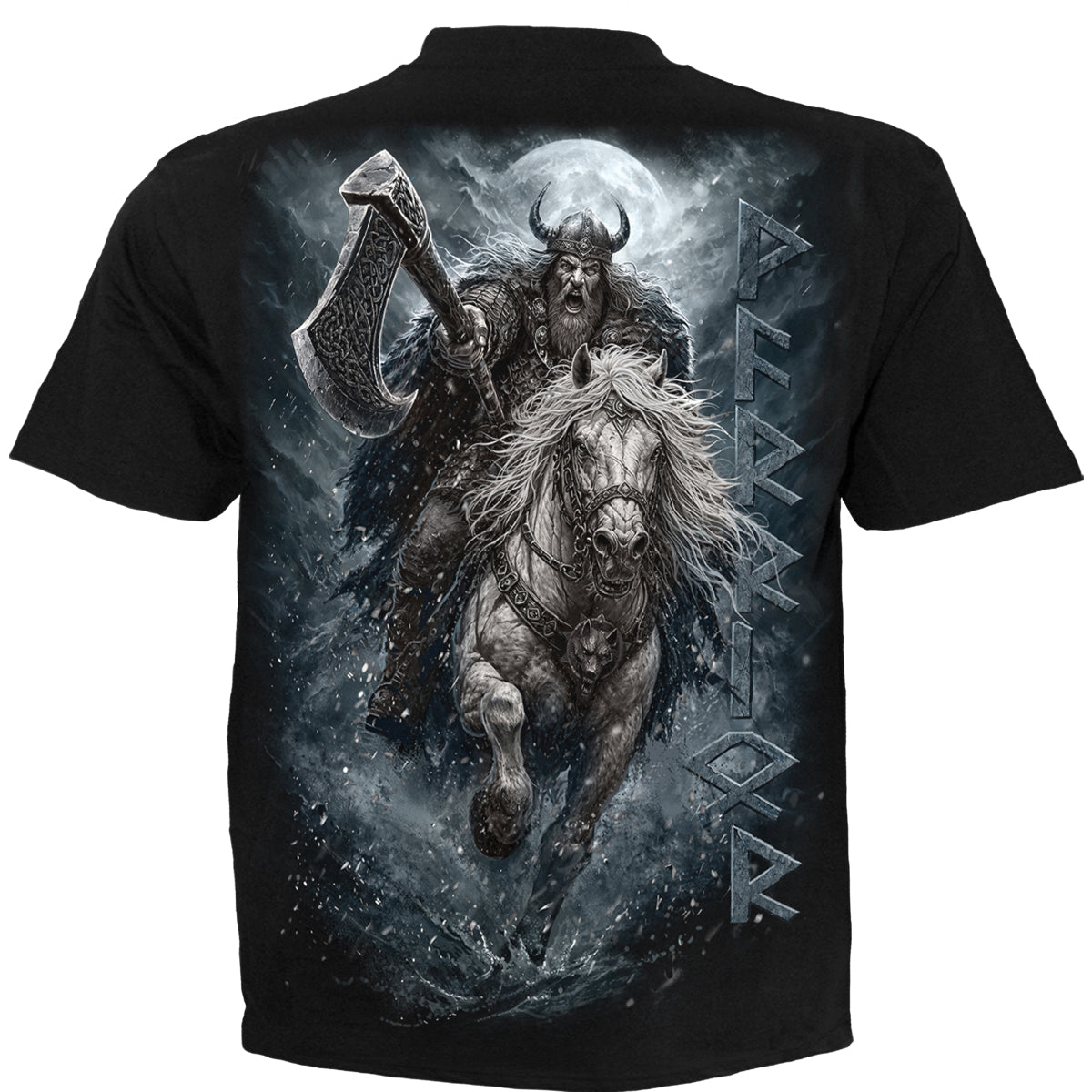 VIKING RAMPAGE - Camiseta negra