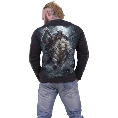 VIKING RAMPAGE - Longsleeve T-Shirt Black