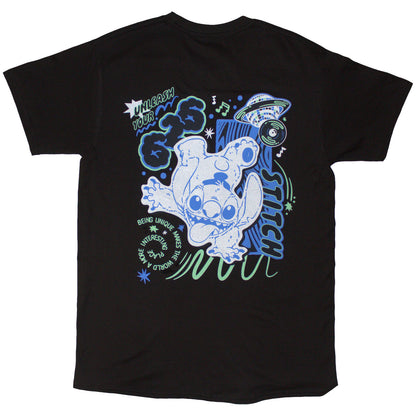 DISNEY - STITCH HANDSTAND - T-Shirt Black