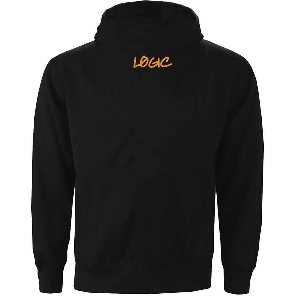 LOGIC - NO PRESSURE GRADIENT - Pullover Hoodie Black