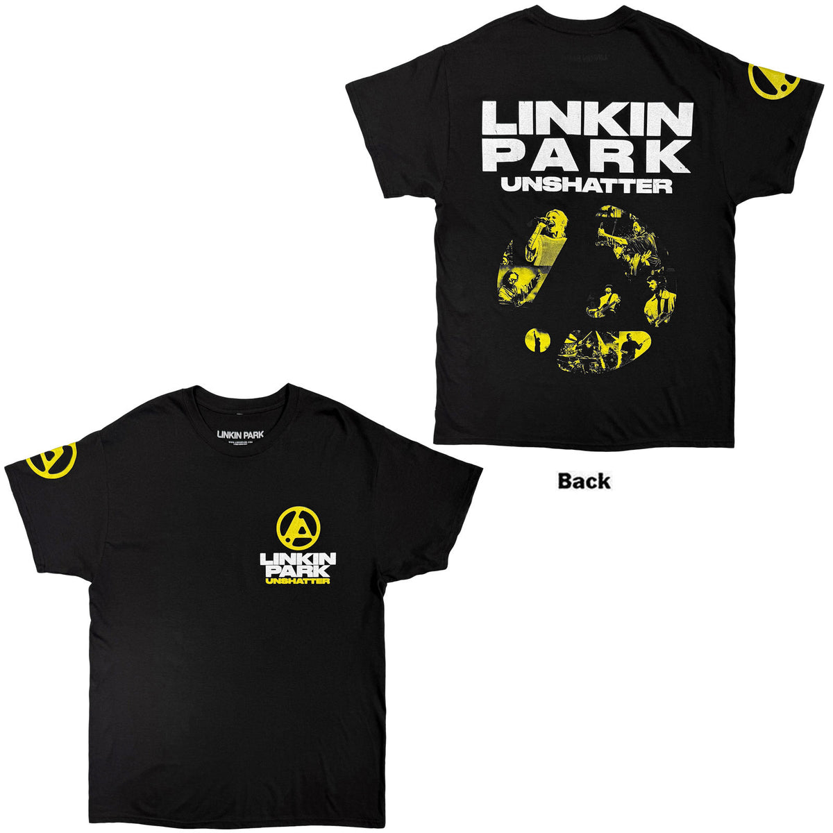 LINKIN PARK - UNSHATTER POCKET - T-Shirt Black
