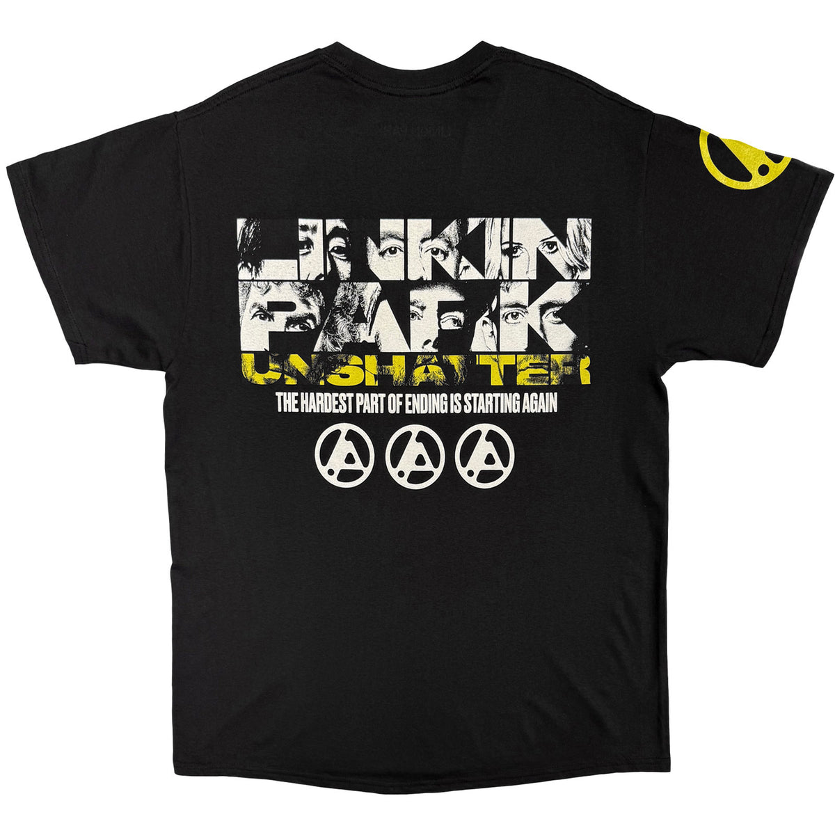 LINKIN PARK - UNSHATTER THE HARDEST PART - T-Shirt Black