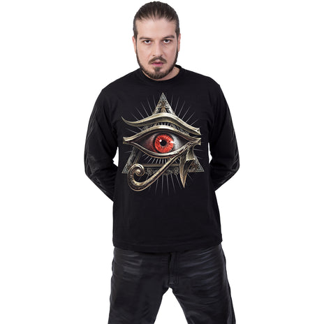 EVIL EYE - Camiseta de manga larga Negra