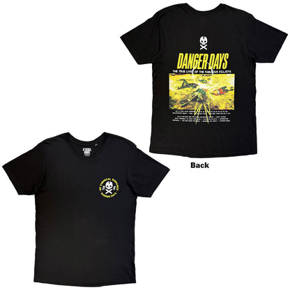 MY CHEMICAL ROMANCE - DANGER DAYS POCKET - T-Shirt Black