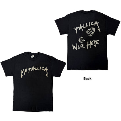 METALLICA - WUZ HERE - T-Shirt Black