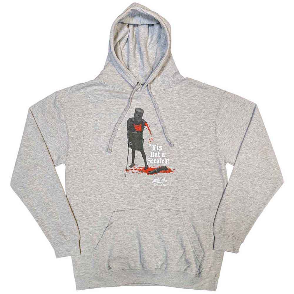 MONTY PYTHON - TIS BUT A SCRATCH - Pullover Hoodie Grey