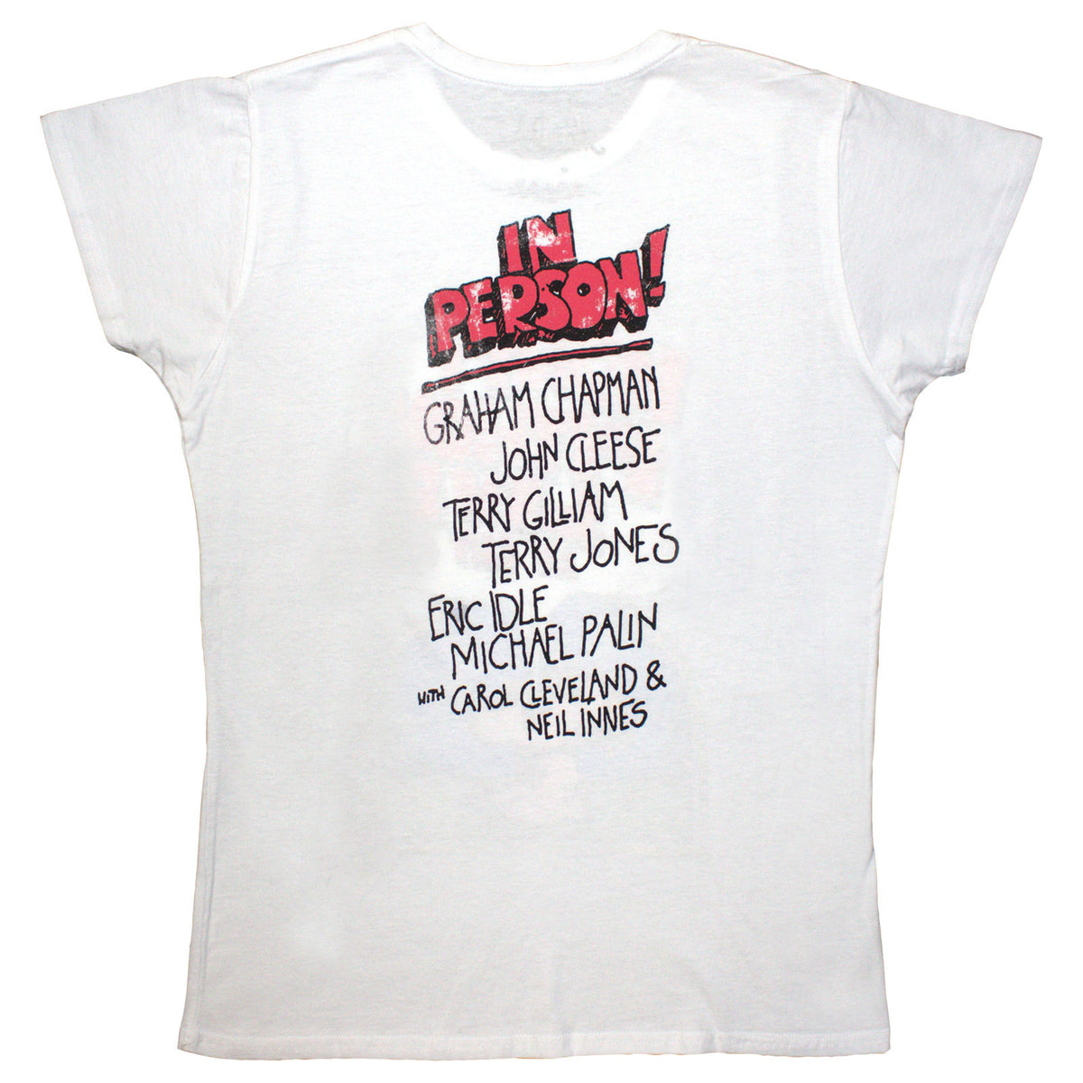 MONTY PYTHON - LIVE AT CITY CENTRE - Ladies T-Shirt White