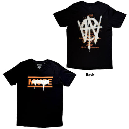 MUSE - GRAFITTI TRACKLIST - T-Shirt Black