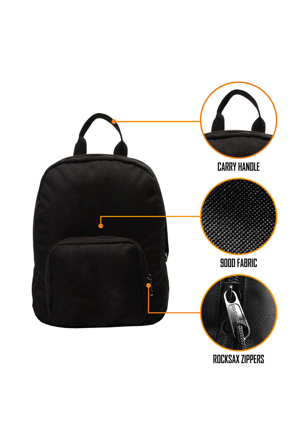 Rocksax Bad Omens Mini Backpack - Self Titled Cover