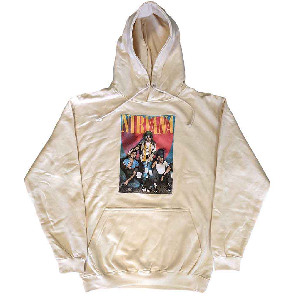 NIRVANA - TRAPPER HAT MONO LOGO - Pullover Hoodie Neutral