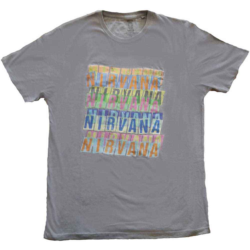 NIRVANA - REPEAT - T-Shirt Grey