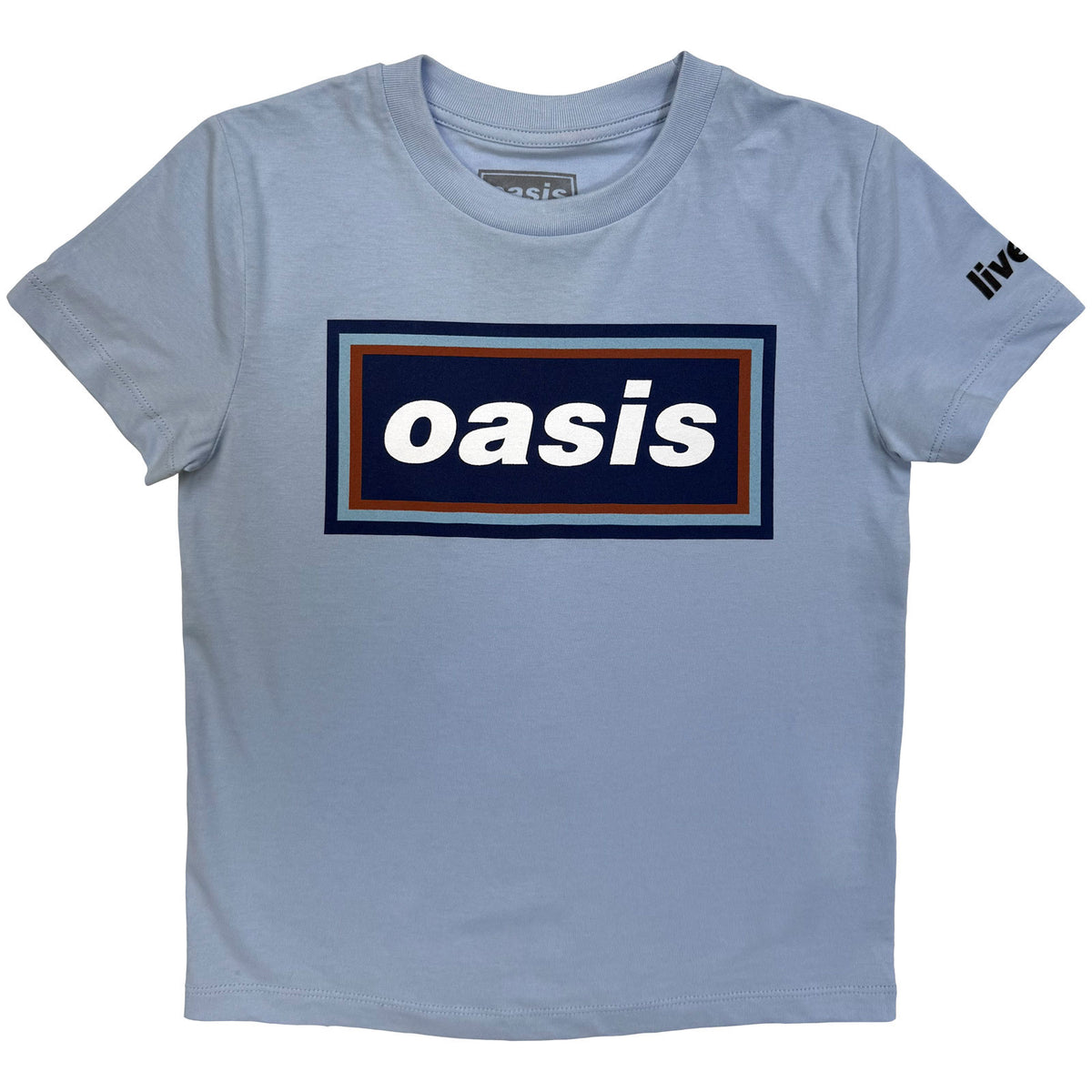 OASIS - 96 RETRO LOGO - Kids T-Shirt Light Blue