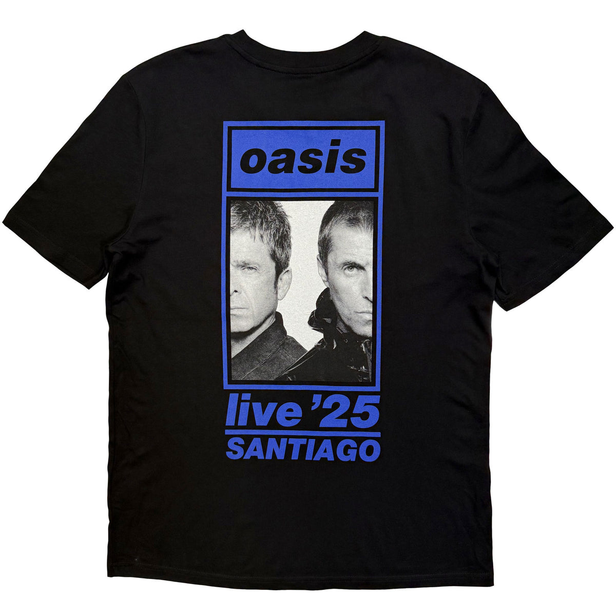 OASIS - SANTIAGO HALF FACES FAN STORE - T-Shirt Black