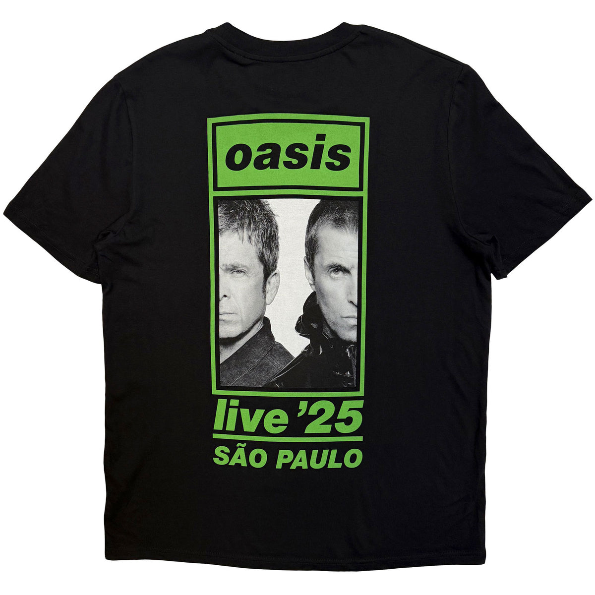 OASIS - SAO PAULO HALF FACES FAN STORE - T-Shirt Black