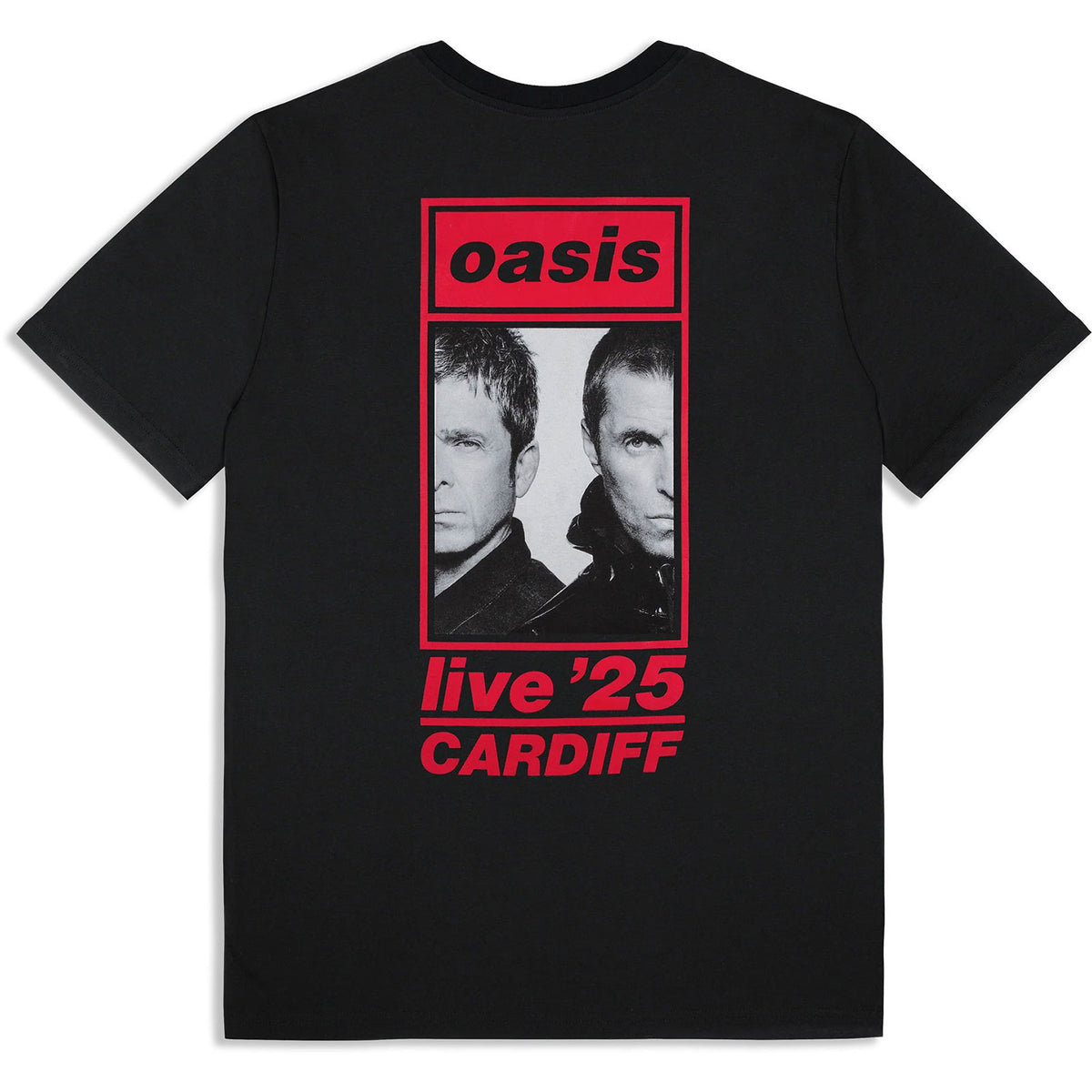 OASIS - CARDIFF 5 JULY EVENT - T-Shirt Black