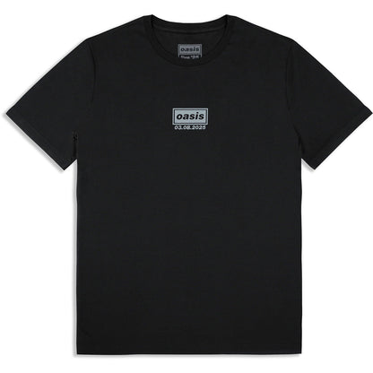 OASIS - LONDON 3 AUG EVENT - T-Shirt Black