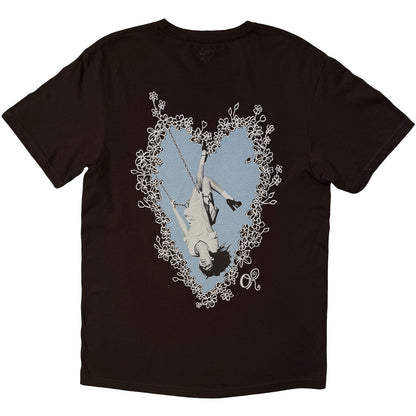 OLIVIA RODRIGO - BLUE DAISY HEART - T-Shirt Brown