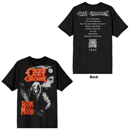 OZZY OSBOURNE - BARK AT THE MOON TRIBUTE - T-Shirt Black