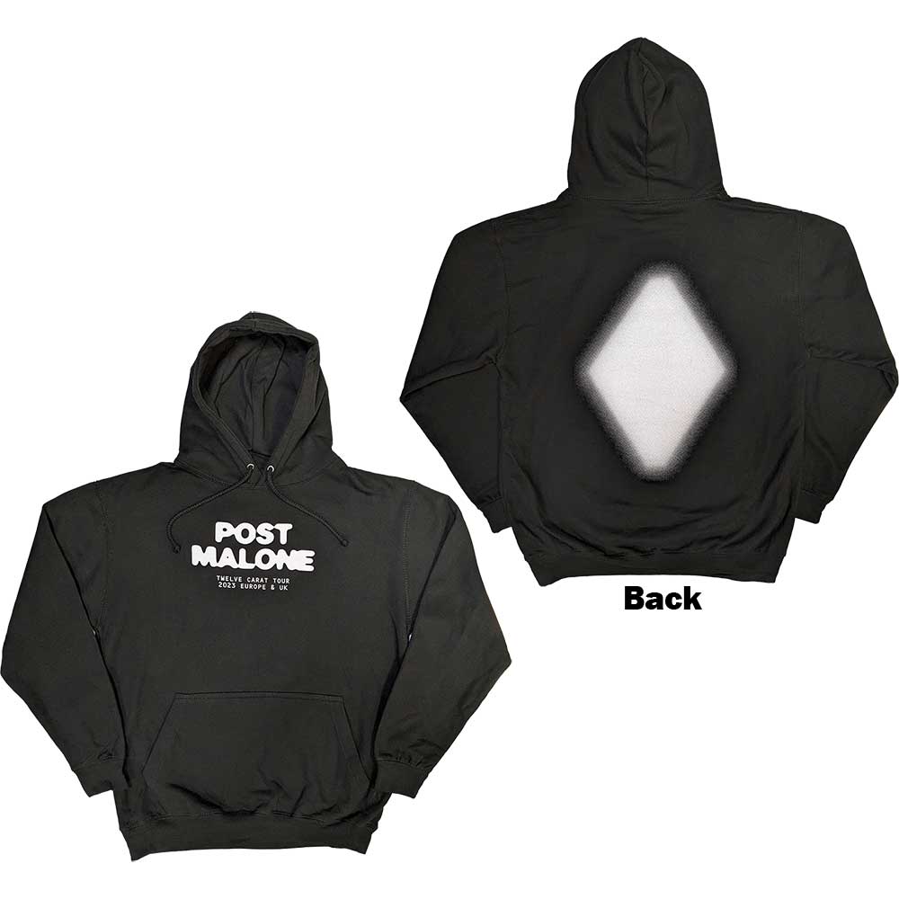 POST MALONE - CARAT - Pullover Hoodie Black