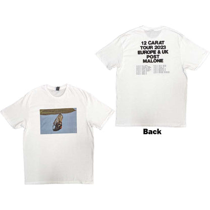POST MALONE - RESURFACE 2023 TOUR DATES - T-Shirt White